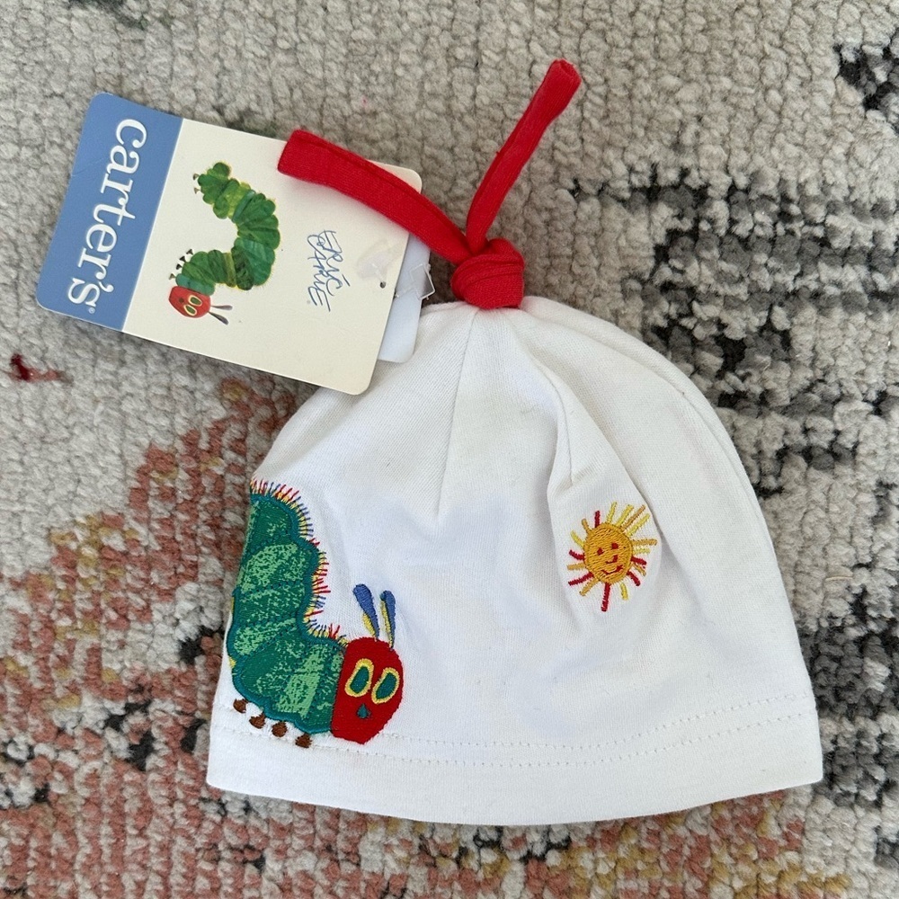 New Vintage Hungry Caterpillar Baby Hat 0-6 Months ADORABLE Carter’s